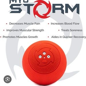 Storm Red Massage Ball